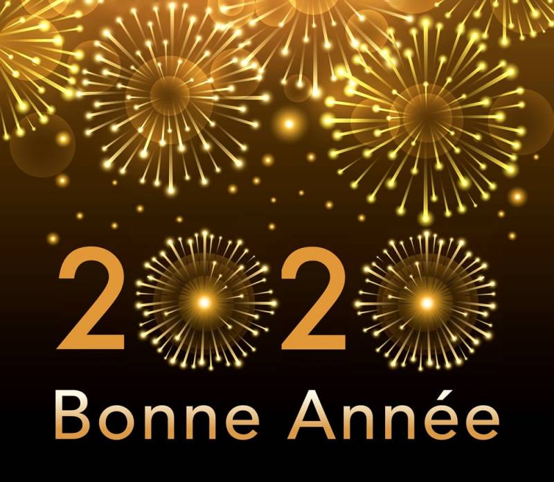 BONNE ANNEE DEUX MILLE VINGT
